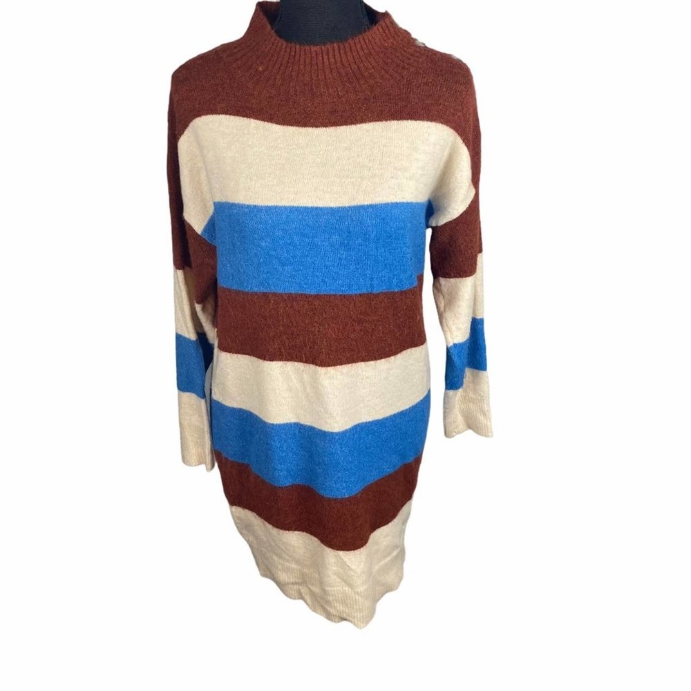Altar'd State Color Block Sweater‎ Dress Women's size small